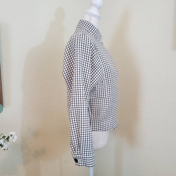 Cabi White/Black Windowpane Jacket Style 3173 Size XS. - Picture 8 of 13
